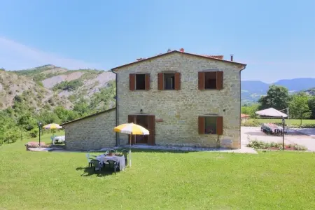 Rosa Rossa, Appartement à Marche avec Piscine - Photo 3