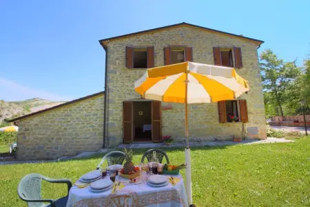 Rosa Rossa, Appartement à Marche avec Piscine - Photo 5