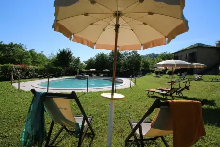 Rosa Rossa, Appartement à Marche avec Piscine - Photo 15