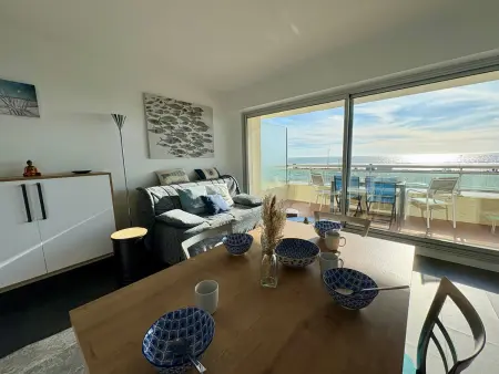 Appartement confortable, face à la mer, animaux admis - Photo 15