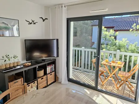 T3 de Standing entre Lac et Mer à Hossegor, Lumineux avec Balcon, Parking et Wifi Inclus - Photo 5
