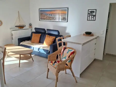 T3 de Standing entre Lac et Mer à Hossegor, Lumineux avec Balcon, Parking et Wifi Inclus - Photo 6