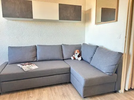 Studio Cabine 4 pers. à Risoul 1850, Accès Direct Pistes, Balcon, Piscine Chauffée l'Été - Photo 6