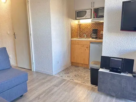 Studio Cabine 4 pers. à Risoul 1850, Accès Direct Pistes, Balcon, Piscine Chauffée l'Été - Photo 16