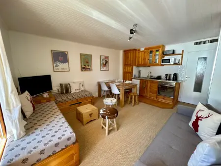 Studio centre station 4 pers, vue pistes, Appartement 4 personnes à La Salle les Alpes - Photo 1