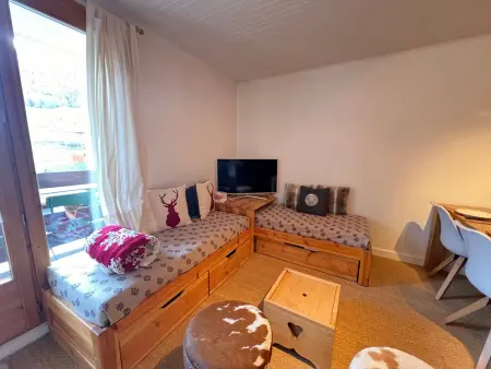 Studio centre station 4 pers, vue pistes, Appartement 4 personnes à La Salle les Alpes - Photo 3