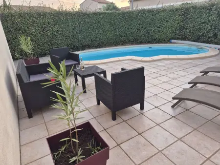 Maison familiale avec terrasse et piscine à 200m de la plage - Narbonne Plage - Photo 10