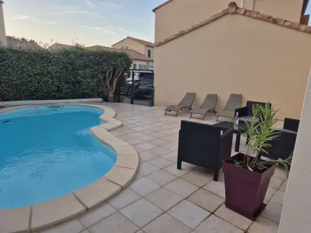Maison familiale avec terrasse et piscine à 200m de la plage - Narbonne Plage - Photo 11