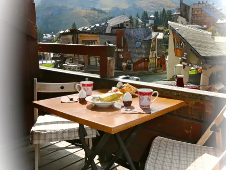 Appartement chaleureux 2 pièces Avoriaz, balcon Sud-Ouest - Photo 13