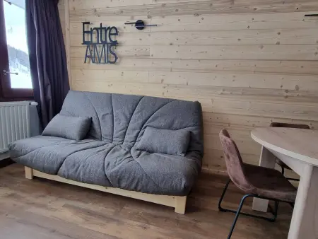 Studio rénové ski-in/ski-out pour 2 pers, balcon sud - Photo 2