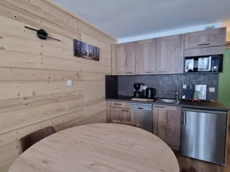 Studio rénové ski-in/ski-out pour 2 pers, balcon sud - Photo 6