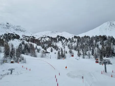 Studio rénové ski-in/ski-out pour 2 pers, balcon sud - Photo 12
