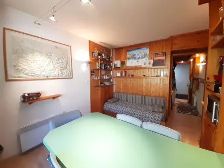 Studio 4 pers. avec balcon à Piau-Engaly, 3ème étage, ascenseur, casier à ski - Photo 2