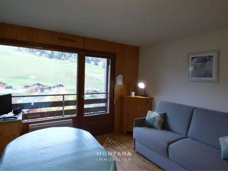 Studio Confortable avec Coin Montagne et Garage - 4 Pers - Le Grand-Bornand - Photo 1