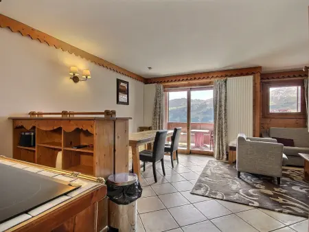 Duplex 3 chambres avec piscine, parking, ski aux pieds à Aime 2000 - Photo 1