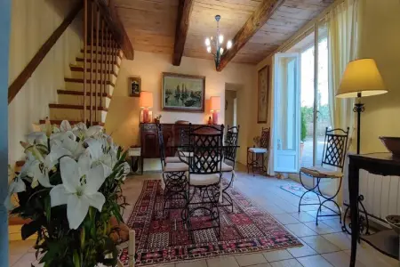 LA BOUSCADE MASTER HOUSE, Maison de vacances avec piscine privée et parc - Photo 4