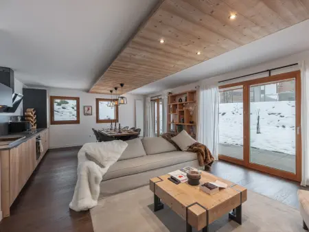Appartement spacieux à Megève, 3 ch, près des pistes, parking privé - Photo 1
