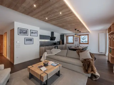 Appartement spacieux à Megève, 3 ch, près des pistes, parking privé - Photo 2