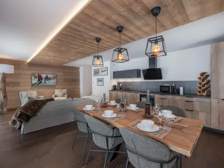 Appartement spacieux à Megève, 3 ch, près des pistes, parking privé - Photo 4