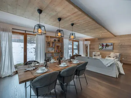 Appartement spacieux à Megève, 3 ch, près des pistes, parking privé - Photo 7