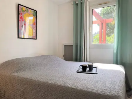 Appartement en bord de mer avec terrasse, 3 pièces, 4 couchages, parking privé au Lavandou - Photo 8