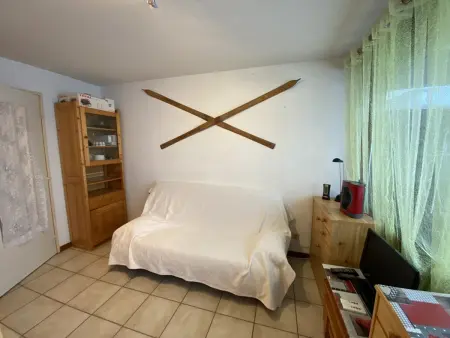 Studio cosy pour 4 pers., expo Sud, près des pistes et commerces, avec balcon et équipements complets - Photo 7