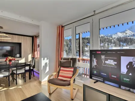 Magnifique appartement rénové, balcon, Wi-Fi, La Plagne - Photo 1