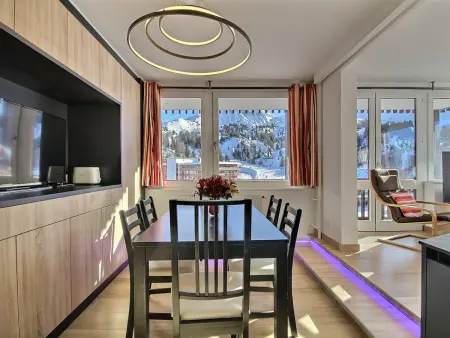 Magnifique appartement rénové, balcon, Wi-Fi, La Plagne - Photo 4