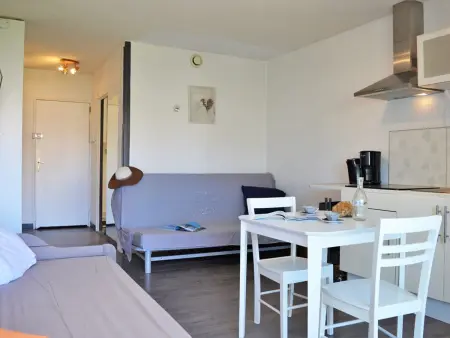 Studio climatisé avec terrasse et parking - 4 couchages - Le Lavandou - Photo 2