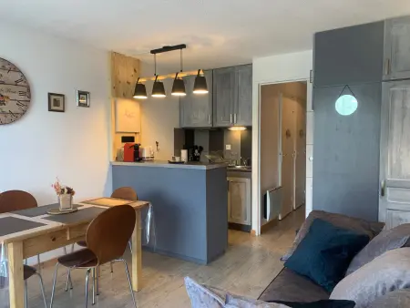 Studio rénové à Pra Loup avec balcon et wifi, proche télécabine - Photo 6