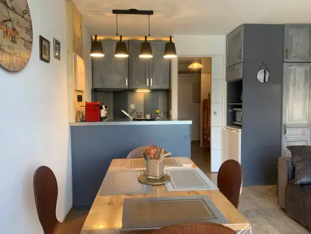 Studio rénové à Pra Loup avec balcon et wifi, proche télécabine - Photo 11