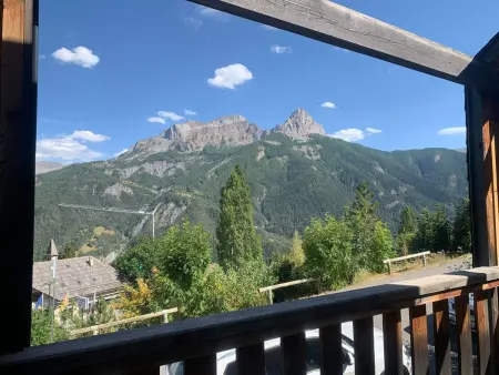 Studio rénové à Pra Loup avec balcon et wifi, proche télécabine - Photo 12