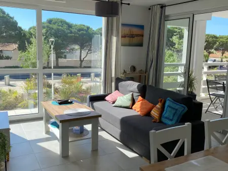 Port Leucate, T2 Climatisé, 4 Pers, PKG, Proche Plage - Photo 4