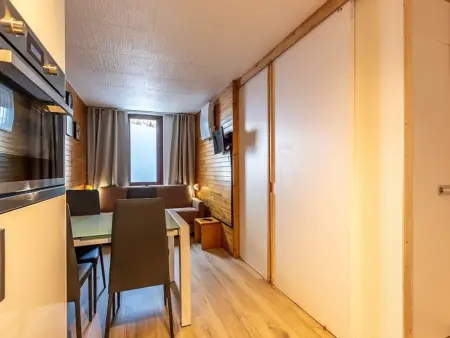 Studio rénové 4 pers, balcon, centre Plagne Bellecôte - Photo 2