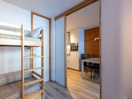 Studio rénové 4 pers, balcon, centre Plagne Bellecôte - Photo 12
