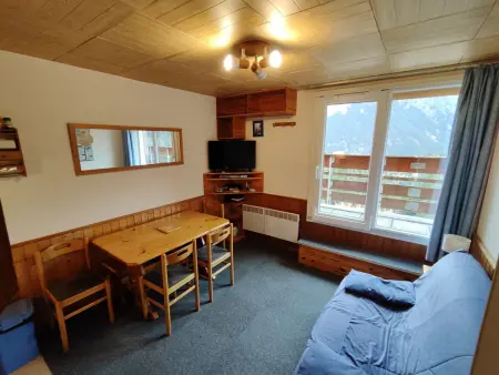 Appart 2 Pièces Cabine, 200m Pistes, 6 pers, Balcon - Photo 1