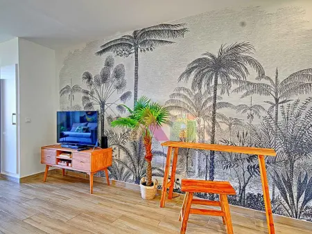 Studio à Anse Marcel, plage, climatisation, parking - Photo 12