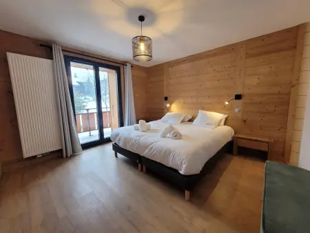 Appartement lumineux, chalet rénové, centre Les Gets, 6 pers, proche pistes, parking - Photo 11