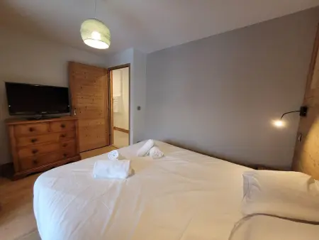 Appartement lumineux, chalet rénové, centre Les Gets, 6 pers, proche pistes, parking - Photo 12