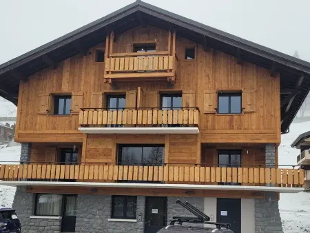 Appartement lumineux, chalet rénové, centre Les Gets, 6 pers, proche pistes, parking - Photo 16