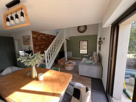 Maison Charme Proche Plage et Forêt avec Jardin, WiFi, BBQ, et Pistes Cyclables à Proximité - Photo 17