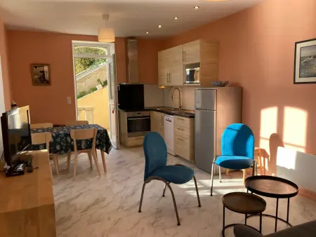 Appartement 2* à Sauzon, terrasse, 4 pers., Appartement 4 personnes à Sauzon - Photo 1
