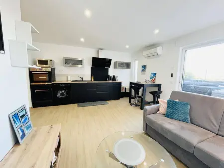 Appartement T2 avec Terrasse, Clim, WIFI - Proche Plage, Lumio - Photo 14