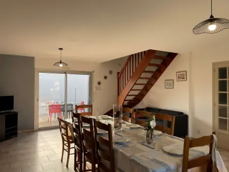 Maison spacieuse à 350m de la plage, 5 chambres, calme - Photo 2