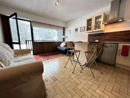 Studio au Monêtier-les-Bains avec balcon, parking et proche des pistes pour 4 personnes - Photo 4