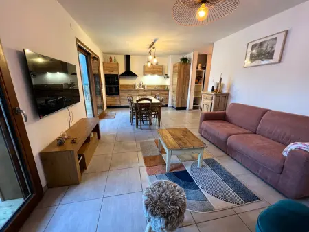 Charmant 3 pièces avec Wi-Fi et parking au Monêtier-les-Bains - Photo 3