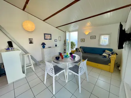 Maison T3 à 800 m de la plage avec piscine chauffée, tennis, Wi-Fi, patio clos et parking privatif - Photo 7
