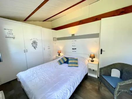 Maison T3 à 800 m de la plage avec piscine chauffée, tennis, Wi-Fi, patio clos et parking privatif - Photo 11