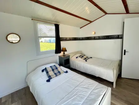 Maison T3 à 800 m de la plage avec piscine chauffée, tennis, Wi-Fi, patio clos et parking privatif - Photo 17