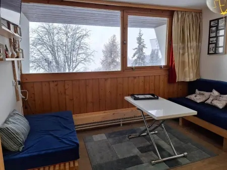 Charmant 2 pièces cabine pour 4 pers. à Arc 1600, proche pistes - Photo 8